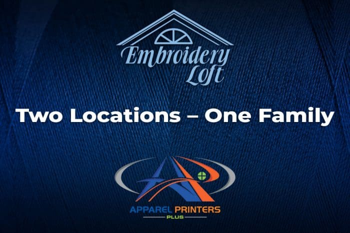 Embroidery Loft & Apparel Printer Plus brands